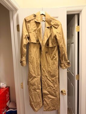 Favorite Daughter Long Tan Trench Coat